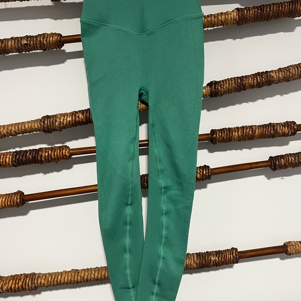 Fabletics Green High-Waisted Leggings